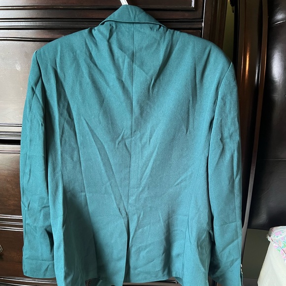 Women 2 pcs Green / Blue suit - Picture 13 of 13